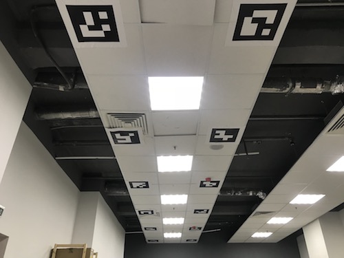 Ceiling markers