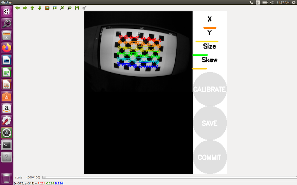 ROS Camera Calibrator